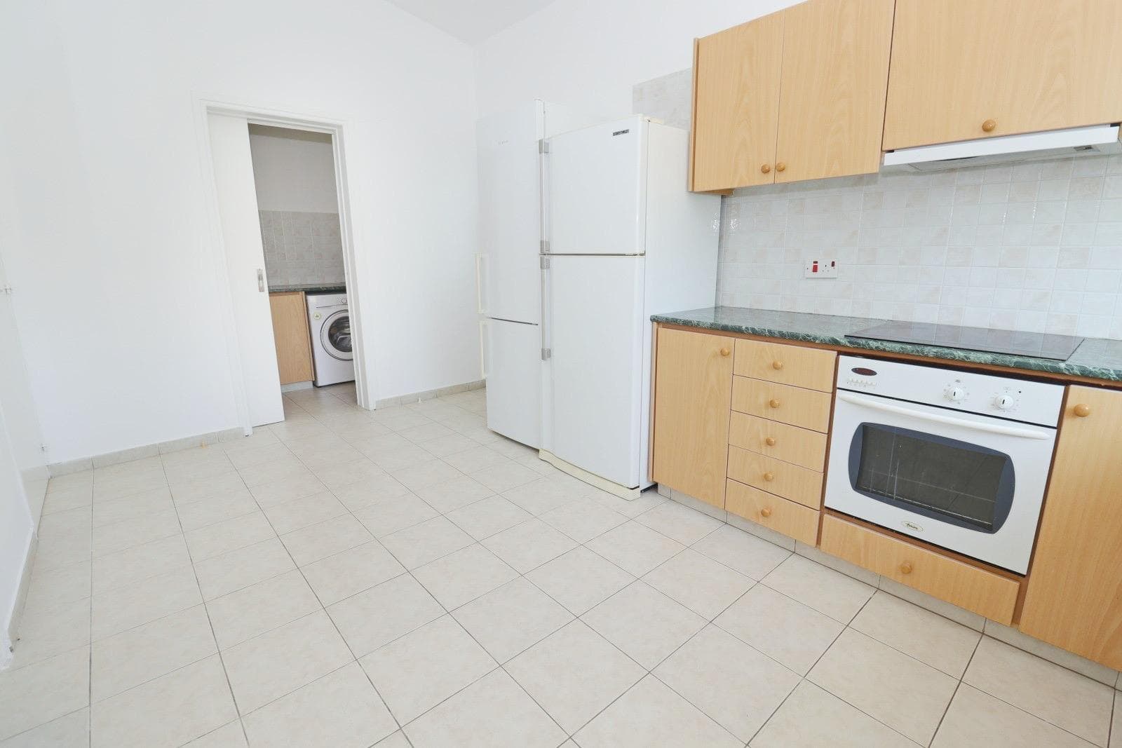 Kitchen with utility room
